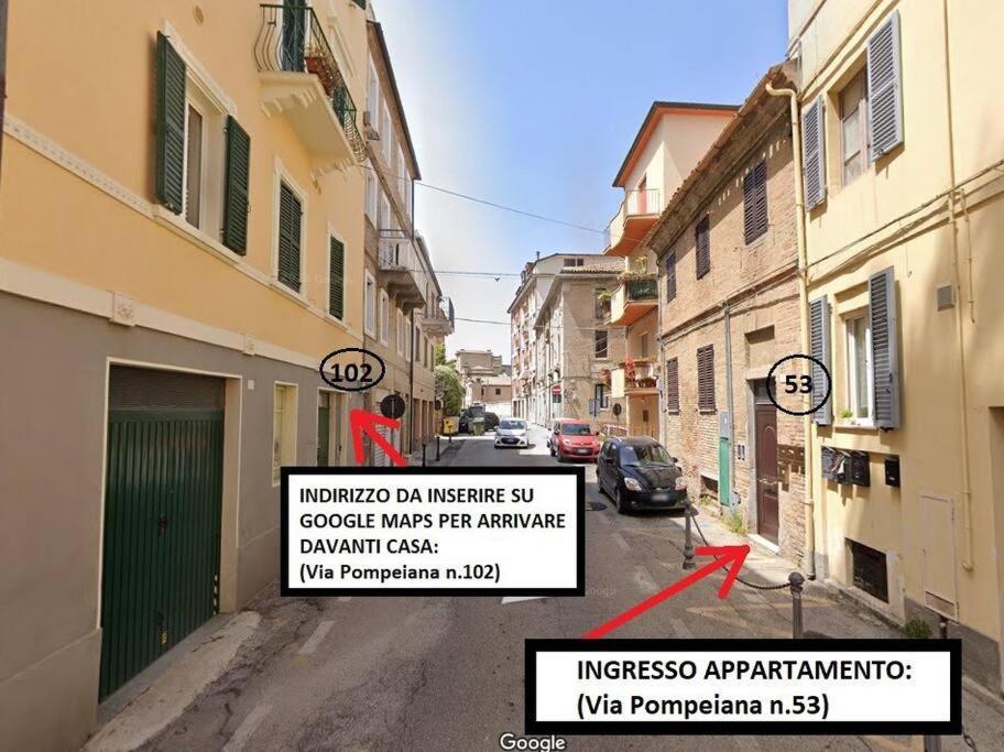 Osimo Nel Cuore Del Centro, Free Wi-Fi E Netflix Apartment Luaran gambar